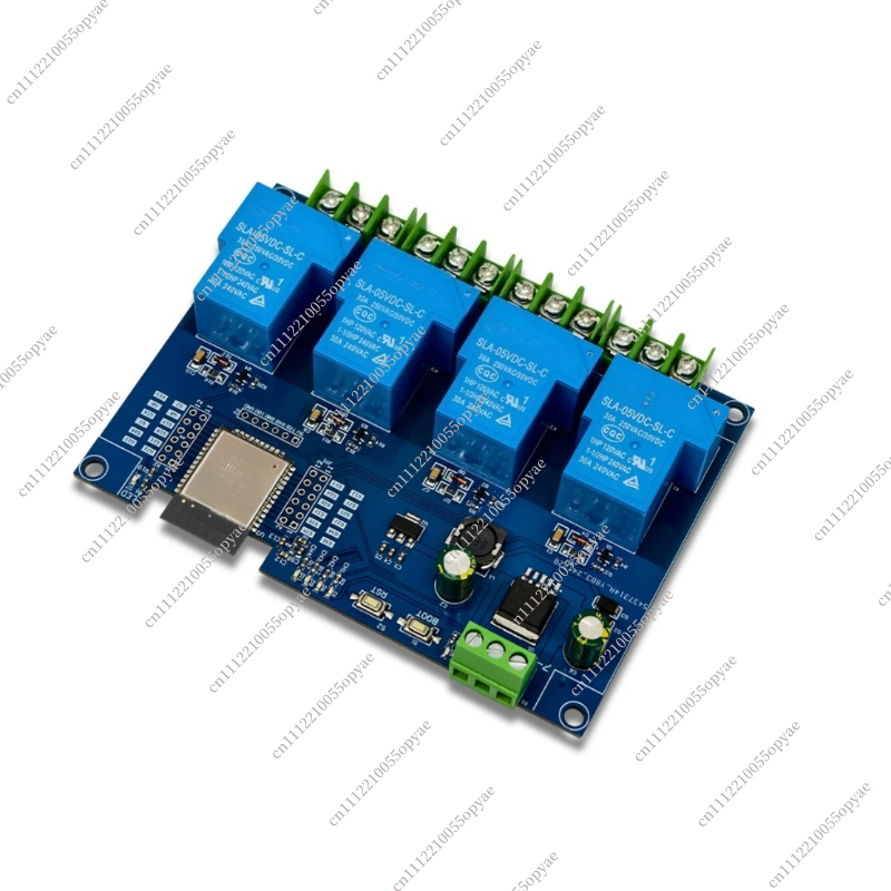 Relay Module 4 Channel - ESP32E Entwicklungsboard 4-Kanal 30A Relaismodul, WLAN