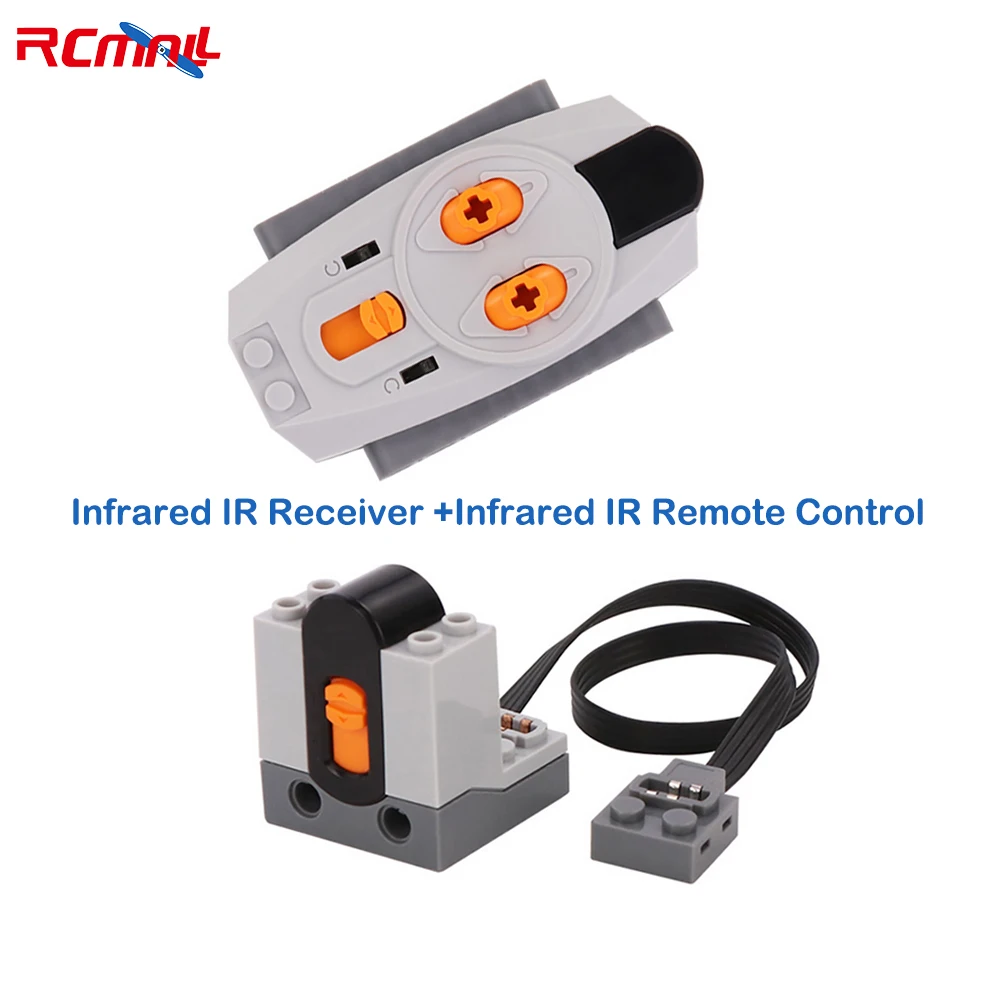 Ir Remote Module - Infrarot-IR-Empfänger + Infrarot-IR-Fernbedienung für Le.go Legoeds