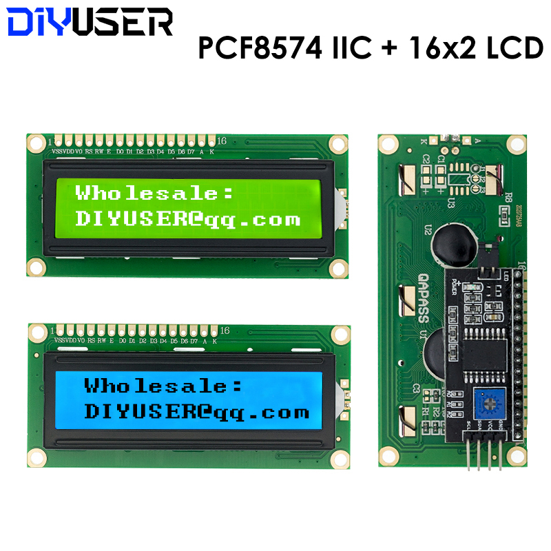 Lcd 1602 - LCD1602 1602 LCD-Modul Blauer / Gelbgrüner
