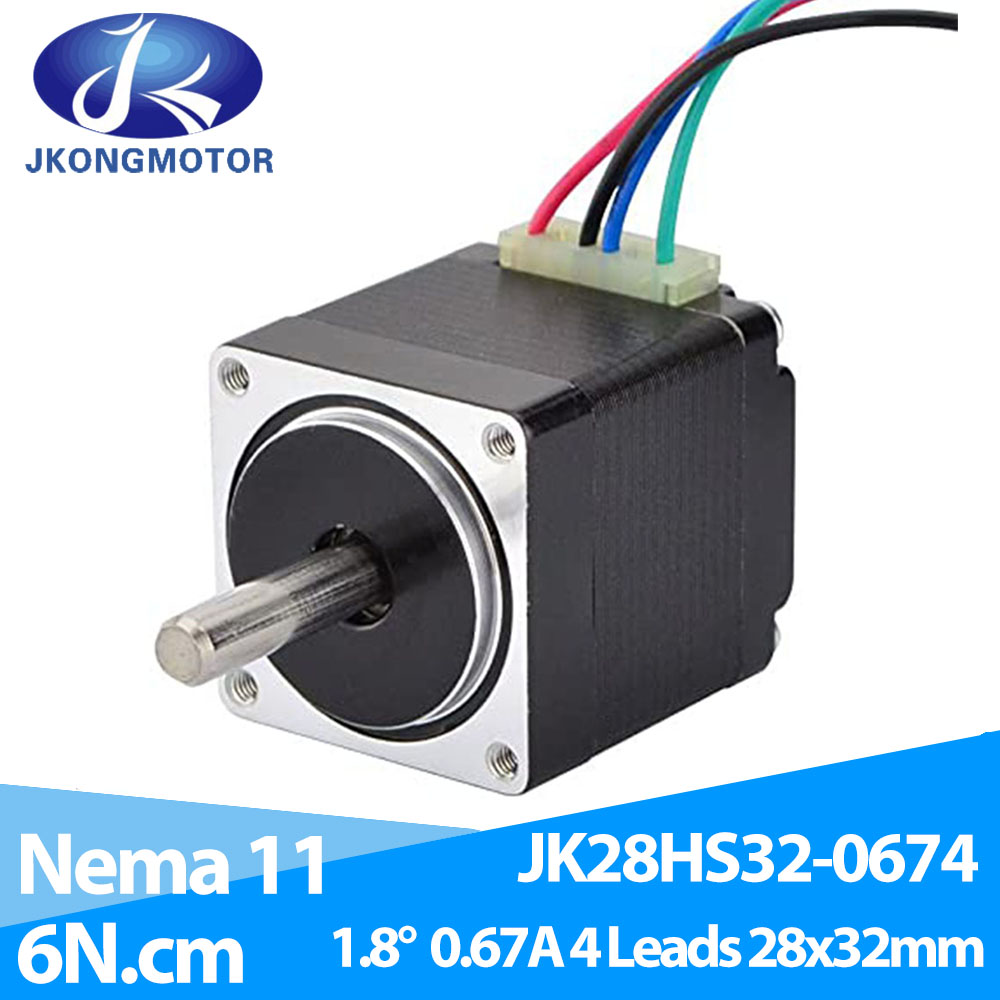 Stepper Motor 28Byj - Jkongmotor Nema11 Schrittmotor 28 Hybrid-Schrittmotor 2-Phasen