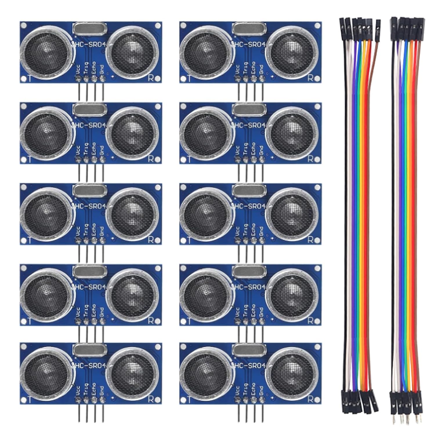 Ultrasonic Sensor Hc-Sr04 - 10 Stück HC-SR04 Ultraschallsensor-Abstandsmodul für Arduino