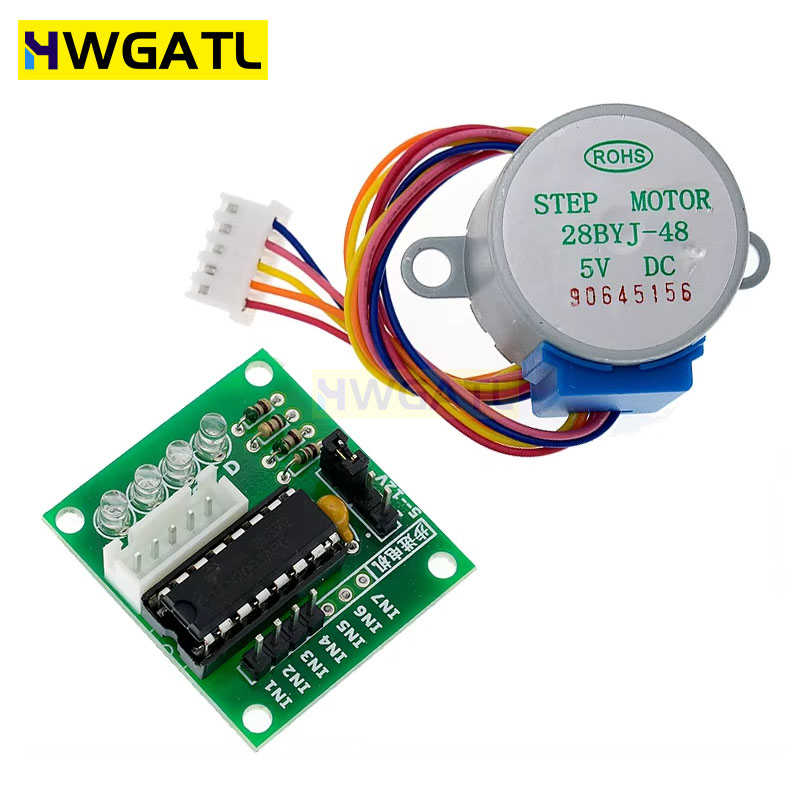 Stepper Motor 28Byj - HWGATL 5V 4-Phasen 28BYJ-48 DC Getriebe
