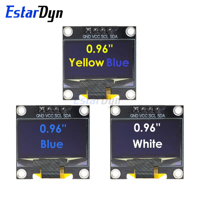 Oled Display 0.96 - 0,96 Zoll IIC SPI Serielles 7/4-Pin