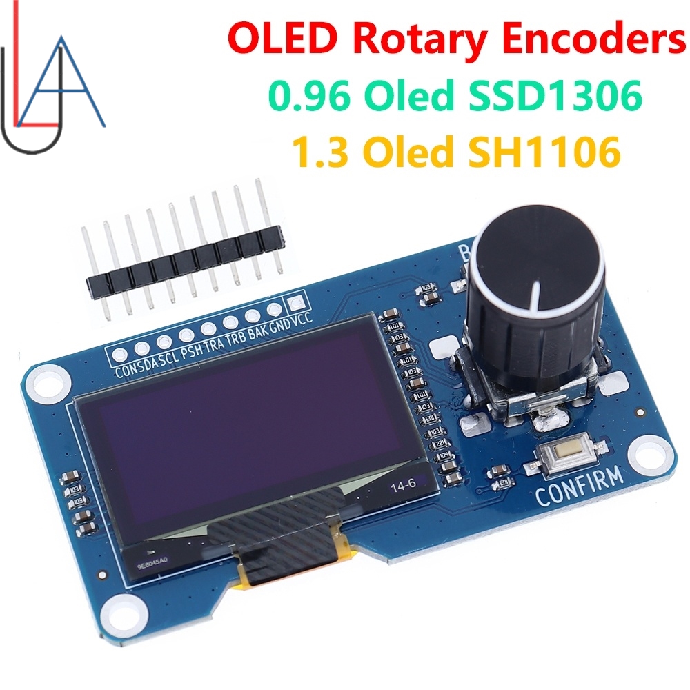 Oled Display 0.96 - LAUBEI weißes LCD 0,96/1,3 Zoll OLED-Display