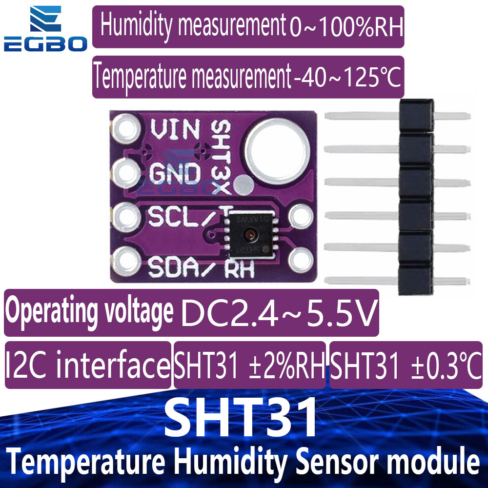 Sht31 - 1PCS SHT31 Temperatur & SHT31-D Feuchtigkeit