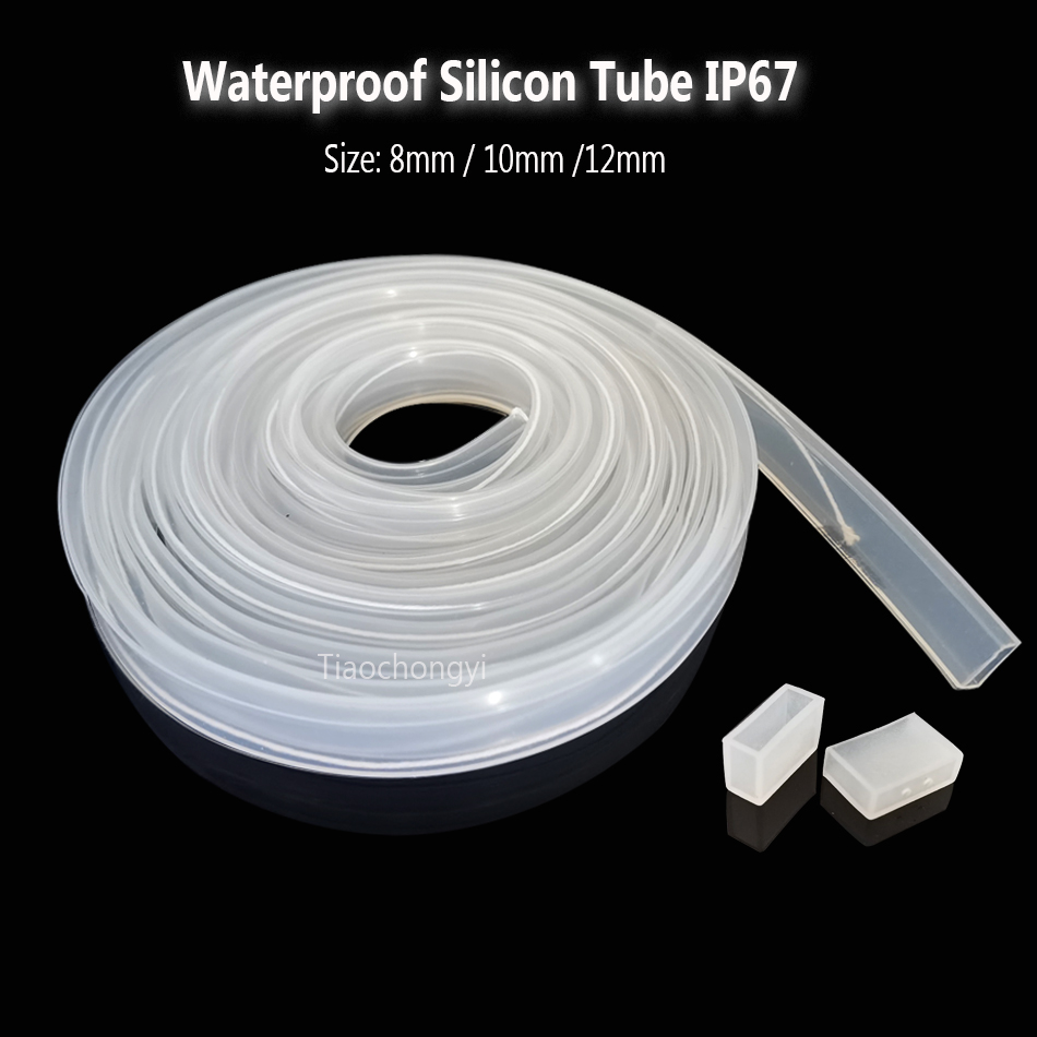 Ws2812B - 8mm 10mm 12mm Transparent Silikon Schlauch