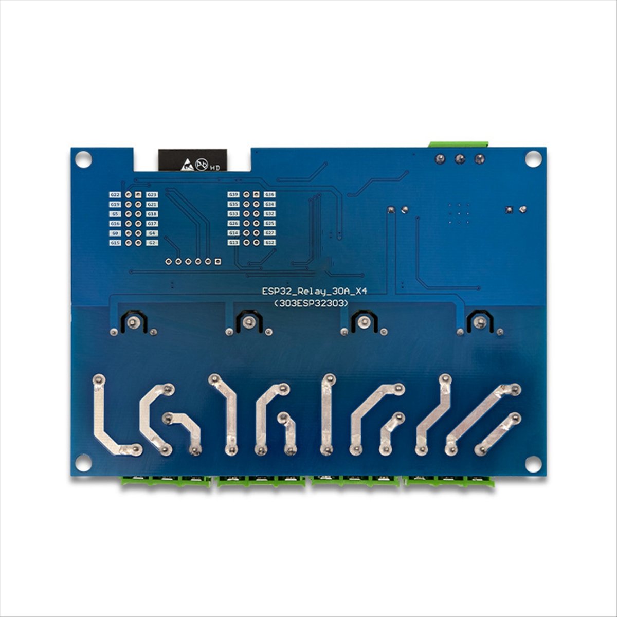 Relay Module 4 Channel - HDL 4-Kanal-Relaismodul 30A DC7-28/5V WIFI Bluetooth-Relaismodul