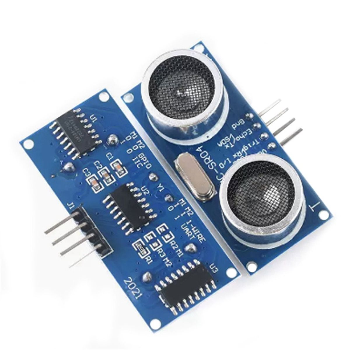 Ultrasonic Sensor Hc-Sr04 - 6 Stück HC-SR04 Ultraschall-Sensor-Modul, Abstandssensor für