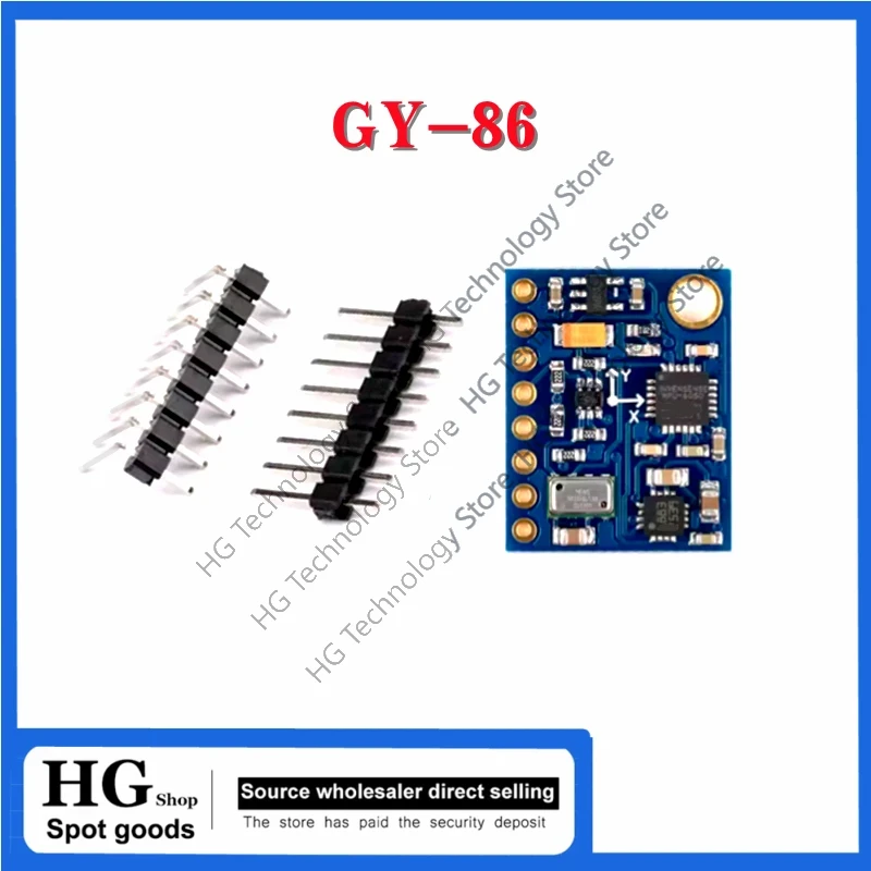 Mpu6050 - GY-86 10dof ms5611 hmc5883l mpu6050 Flugs