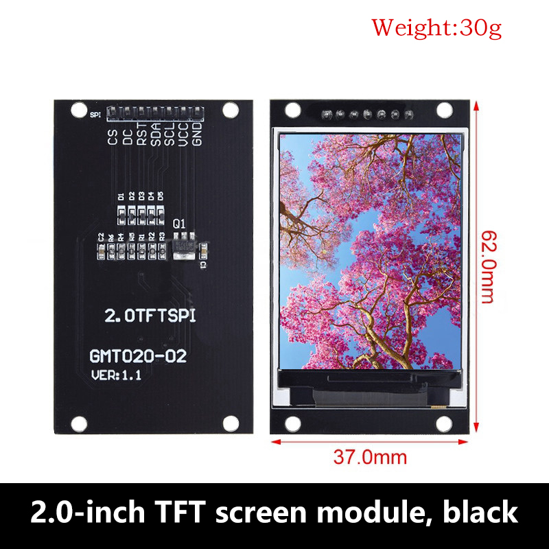 1,77/2,0/2,4/2,8 Zoll SPI TFT  – Tft Display 2.4 Bewertung und Preis