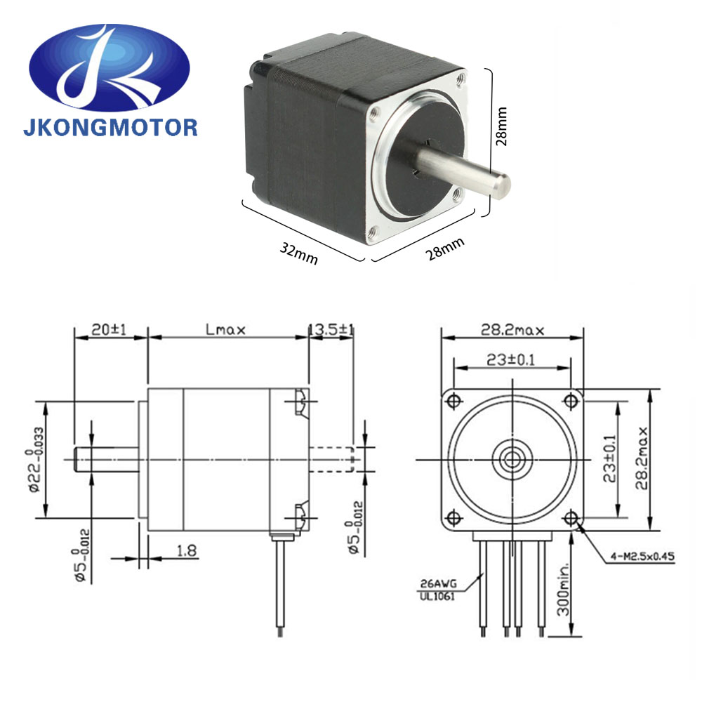 Jkongmotor Nema11 Schrittmotor – Stepper Motor 28Byj Bewertung und Preis
