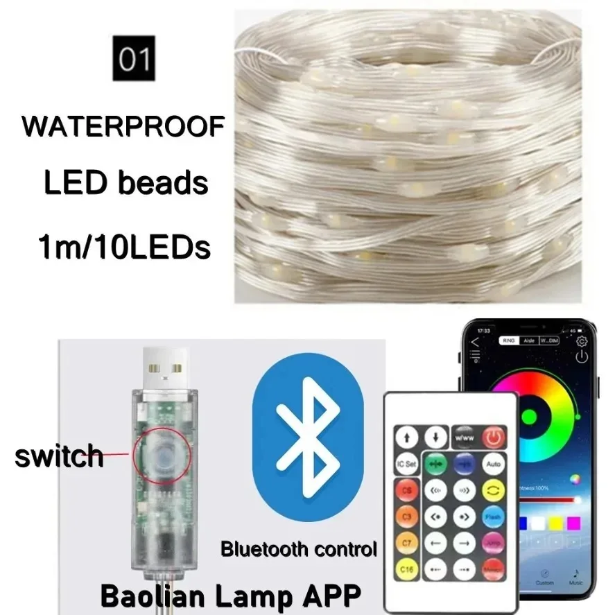5-20m WS2812B RGB LED-Lichterk – Ws2812B Strip 5V Bewertung und Preis