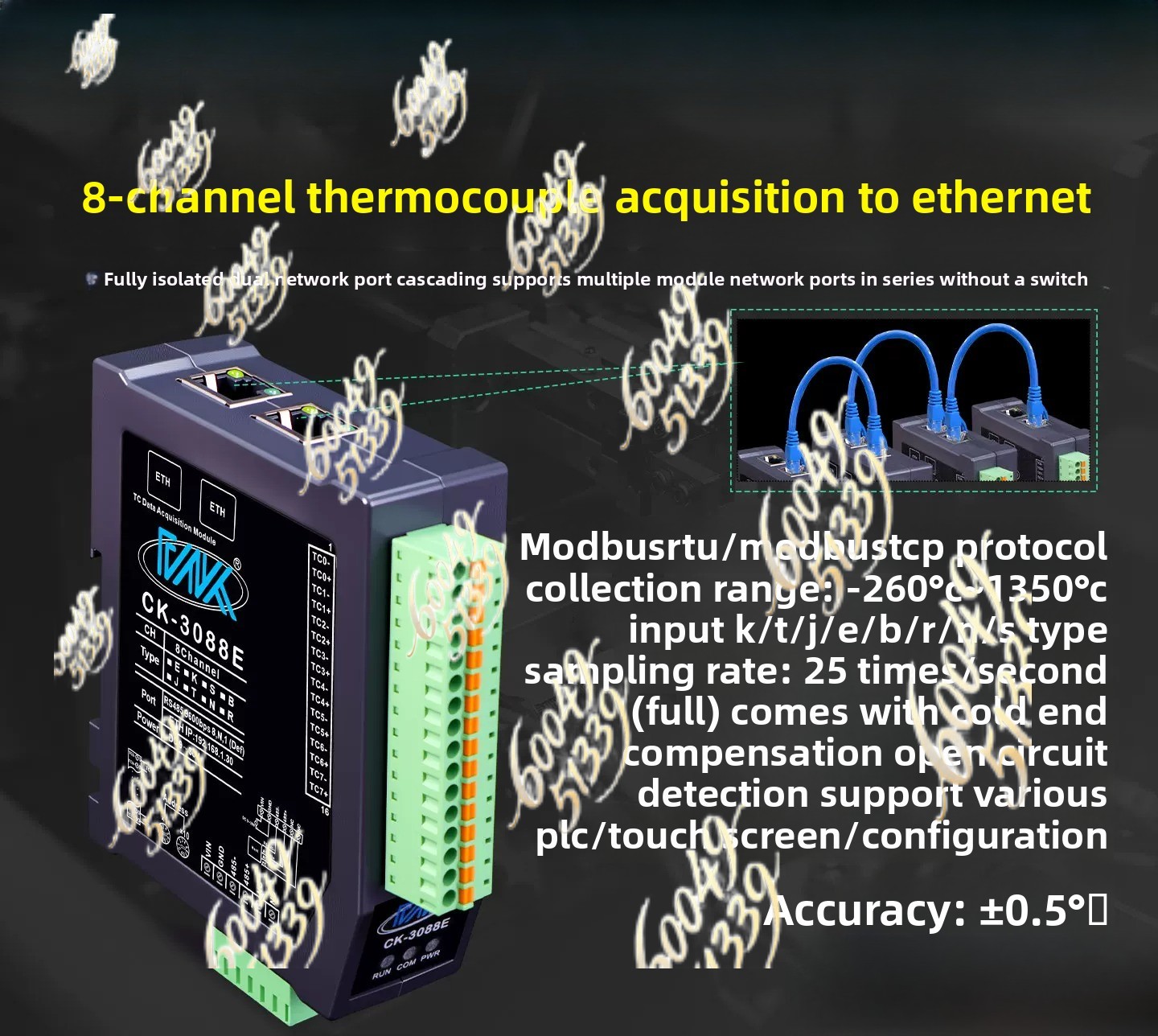 Gilt für 8CH vollständig isoli – Thermocouple Module K Type Bewertung und Preis