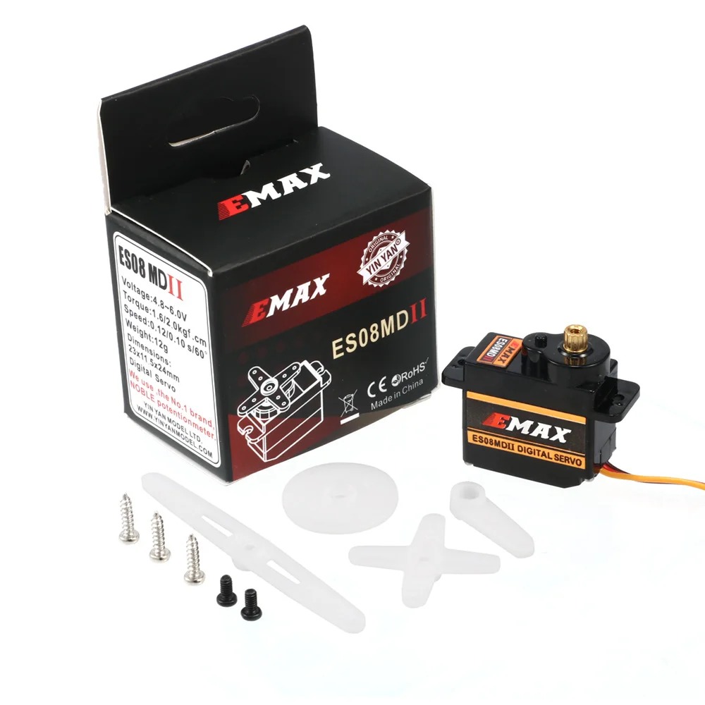EMAX ES08MDII ES08MD II Metall – Servo Sg90 Bewertung und Preis