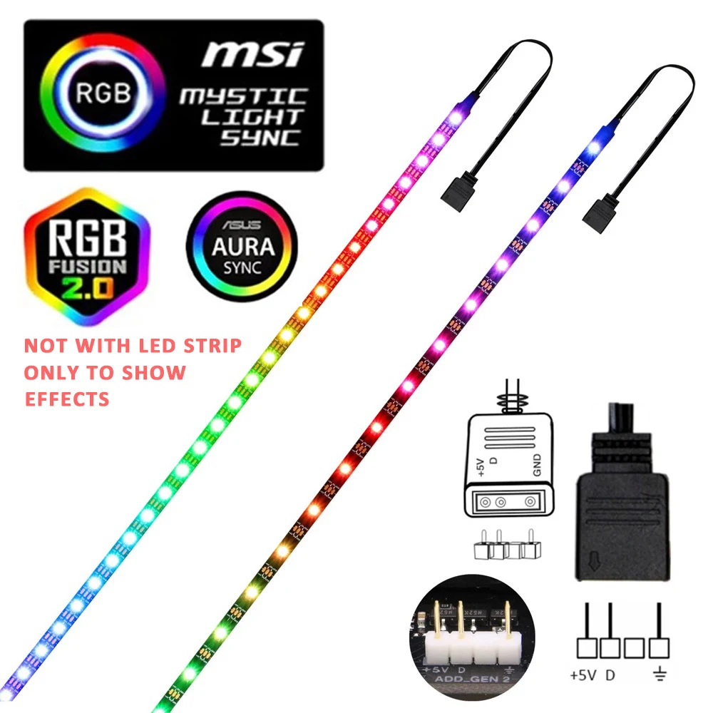 SATA Molex RGB Controller 5V 3 – Ws2812B Strip 5V Bewertung und Preis