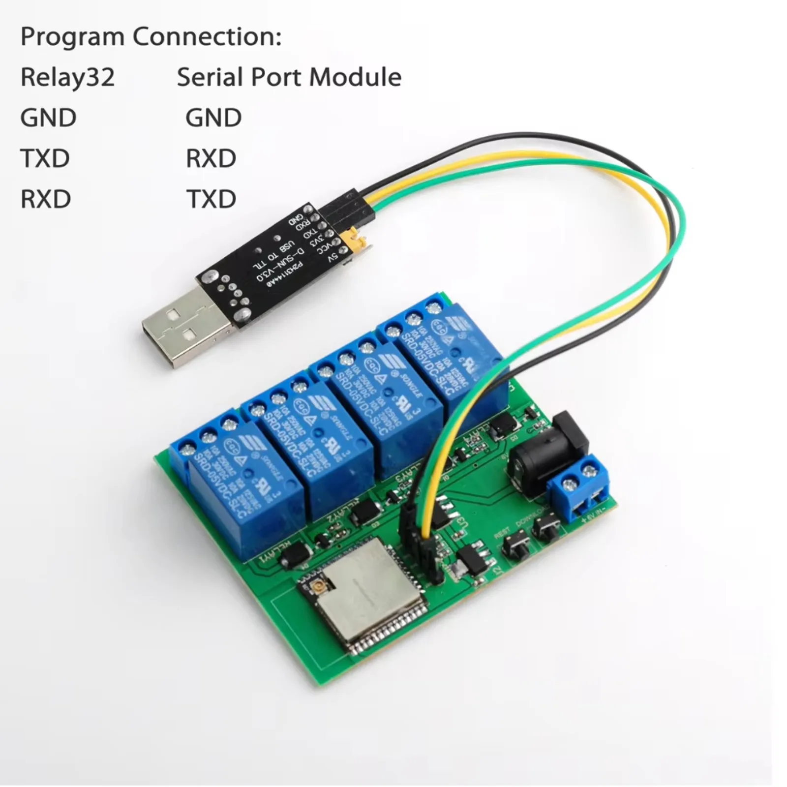 ESP32 4-Kanal Drahtloses Relai – Relay Module 4 Channel Bewertung und Preis