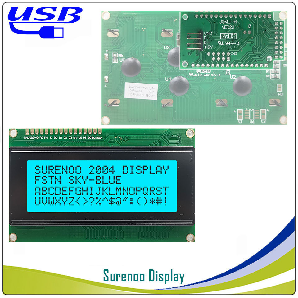 Surenoo LCD2USB USB 204 20X4 2 – Lcd 1602 Bewertung und Preis