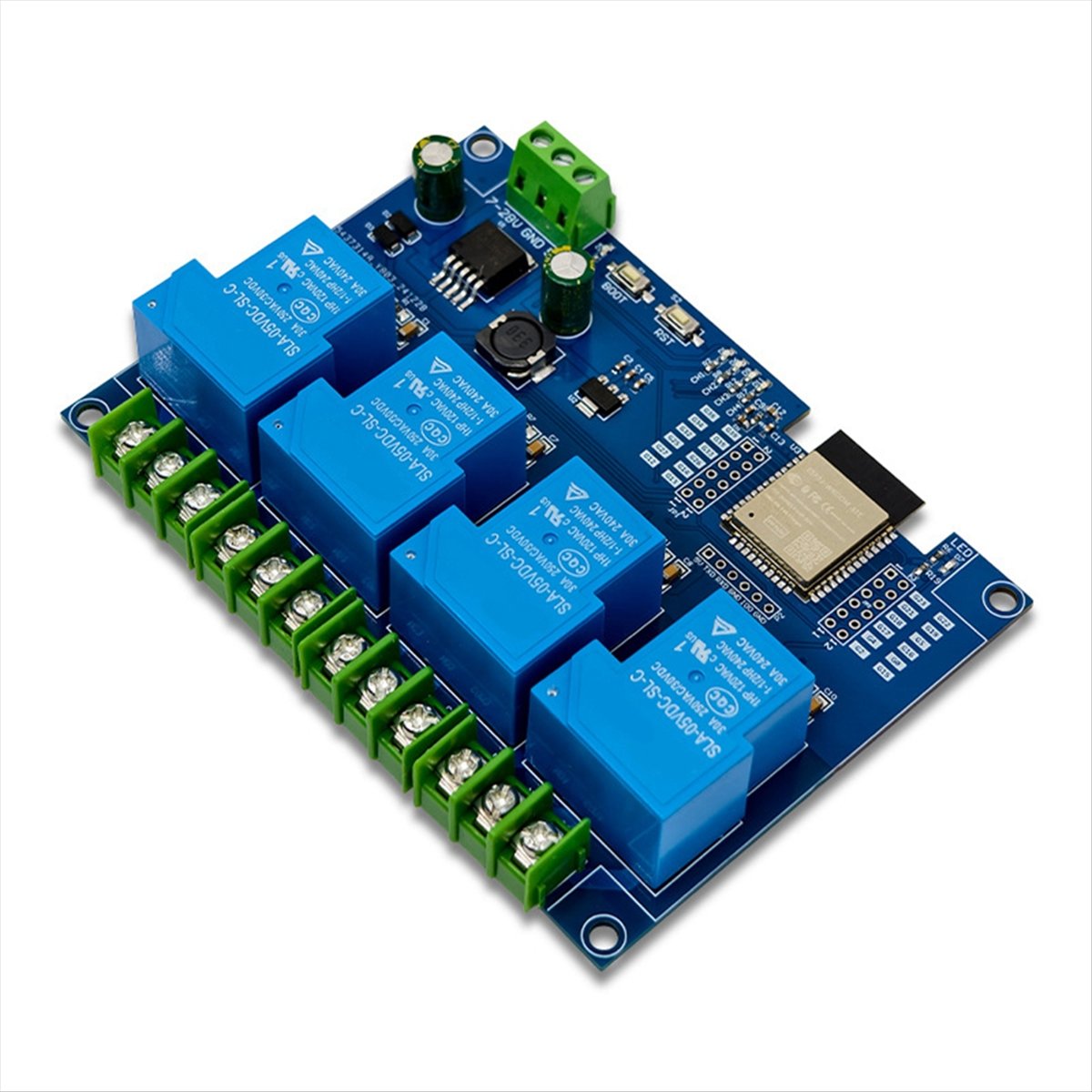 HDL 4-Kanal-Relaismodul 30A DC – Relay Module 4 Channel Bewertung und Preis