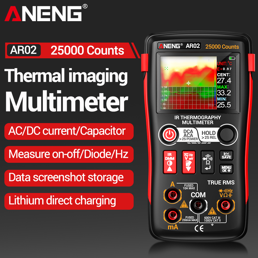 ANENG Wärmebildmultimeter 240× – Tft Display 2.4 Bewertung und Preis